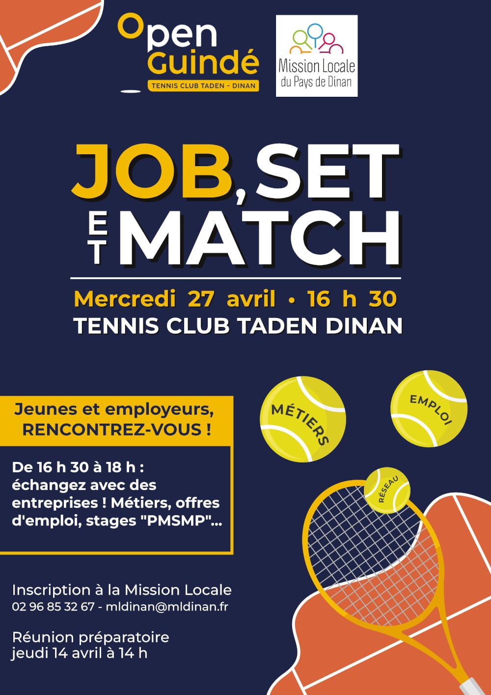 Job, set et match fait son grand retour !